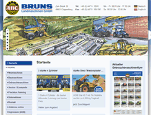 Tablet Screenshot of abc-bruns.de